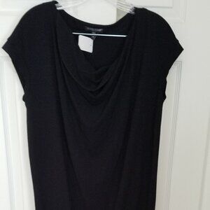 Eileen Fisher Petite Size PP Sleeveless black dress EUC